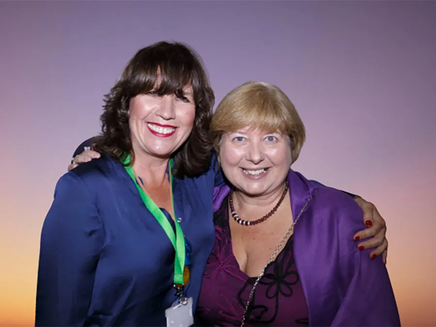 Suzie Thorpe and Linda Ness